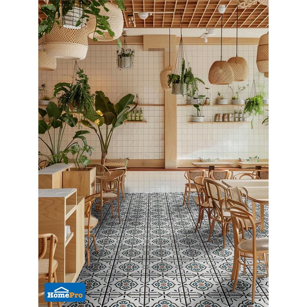 กระเบื้องพื้นพอร์ซเลน 20x20 ซม. TARA อะลัม มัลลิคัลเลอร์ A 1 ตร.ม.