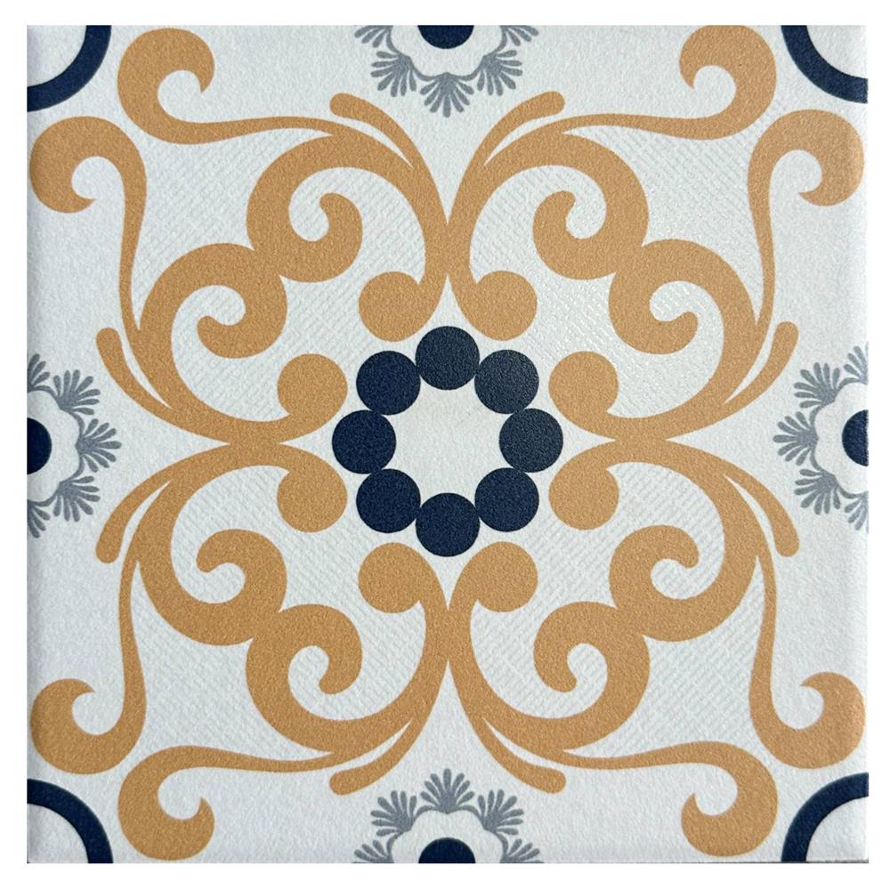 กระเบื้องพื้นพอร์ซเลน 20x20 ซม. TARA ปีราน่า มัลติคัลเลอร์ A 1 ตร.ม.