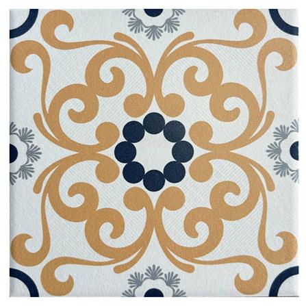 กระเบื้องพื้นพอร์ซเลน 20x20 ซม. TARA ปีราน่า มัลติคัลเลอร์ A 1 ตร.ม.