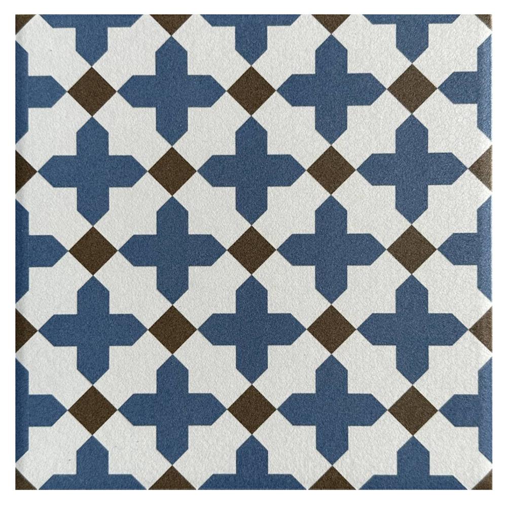 กระเบื้องพื้นพอร์ซเลน 20x20 ซม. TARA นอร่า บูล มัลติคัลเลอร์ A 1 ตร.ม.