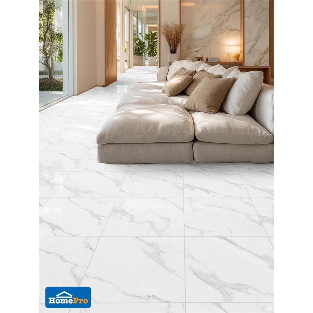 กระเบื้องพื้น 16x16 นิ้ว DURAGRES คาร่า เทา A 0.96 ตร.ม.