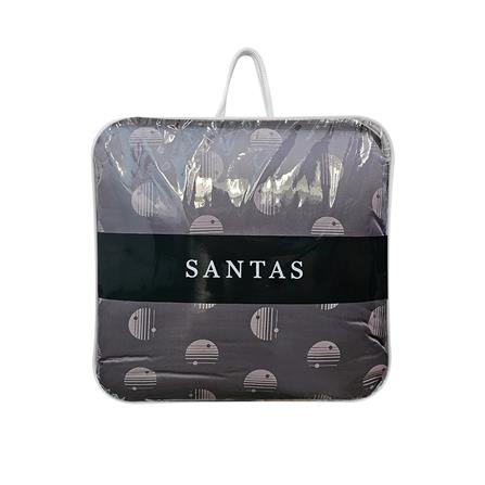 ผ้านวม SANTAS LYRA 100X90 นิ้ว สีเทา_1