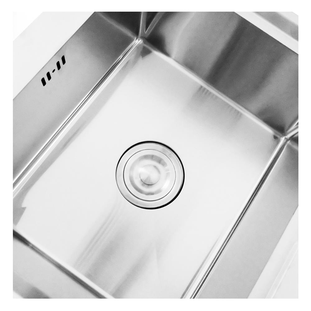 ซิงค์ฝัง 2 หลุม 1 ที่พัก AXIA PRECIOUS 12050 สีเงิน