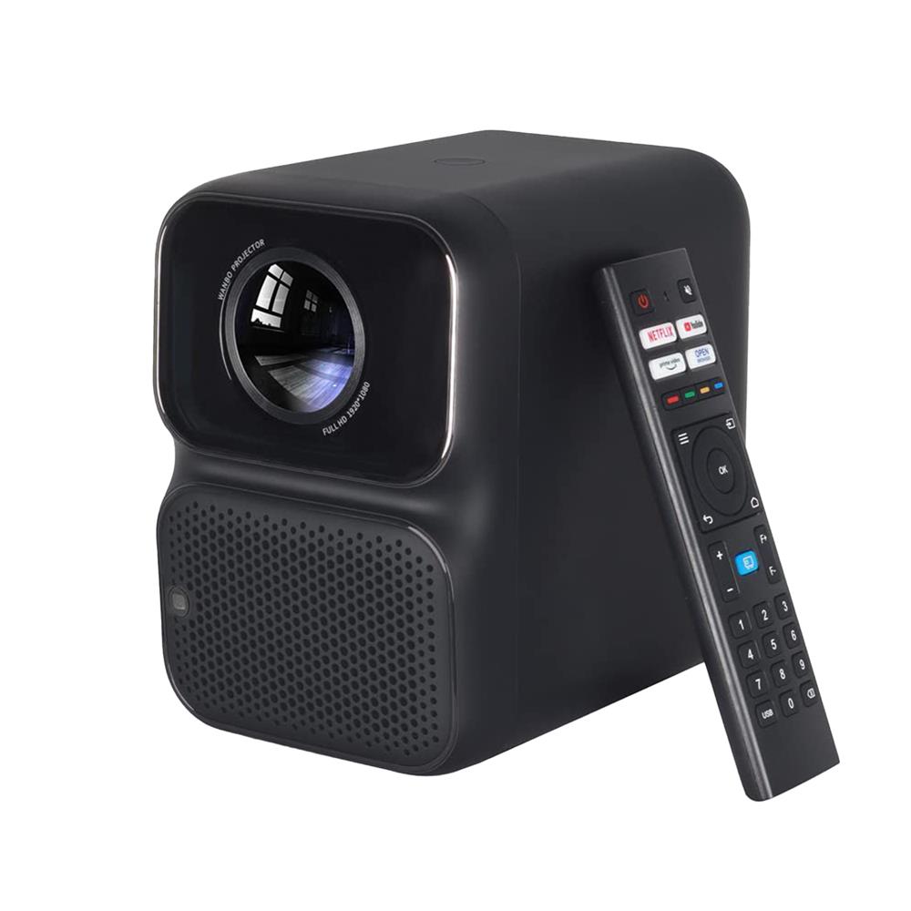 โปรเจคเตอร์ WANBO TT สีดำ