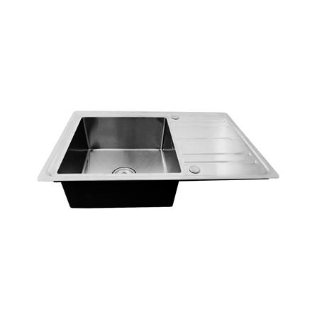 ซิงค์ฝัง 1 หลุม 1 ที่พัก AXIA PRECIOUS 8050 สีเงิน_1