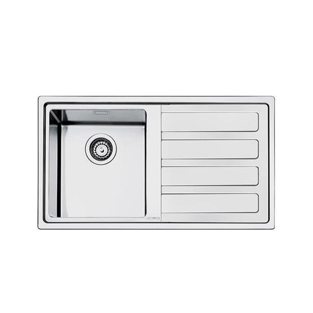 ซิงค์ฝัง 1 หลุม 1 ที่พัก SMEG LD861D-2 สีเงิน