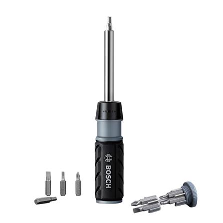ชุดไขควงมือ BOSCH ALL IN ONE 10 ชิ้น