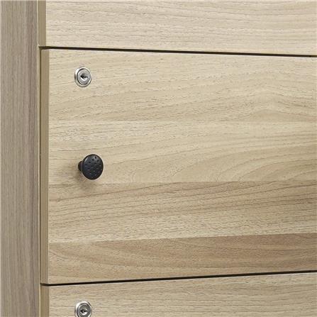 ตู้ล็อกเกอร์ 4 ช่อง FURDINI ANY 40 ซม. สีไวท์โอ๊ค_3