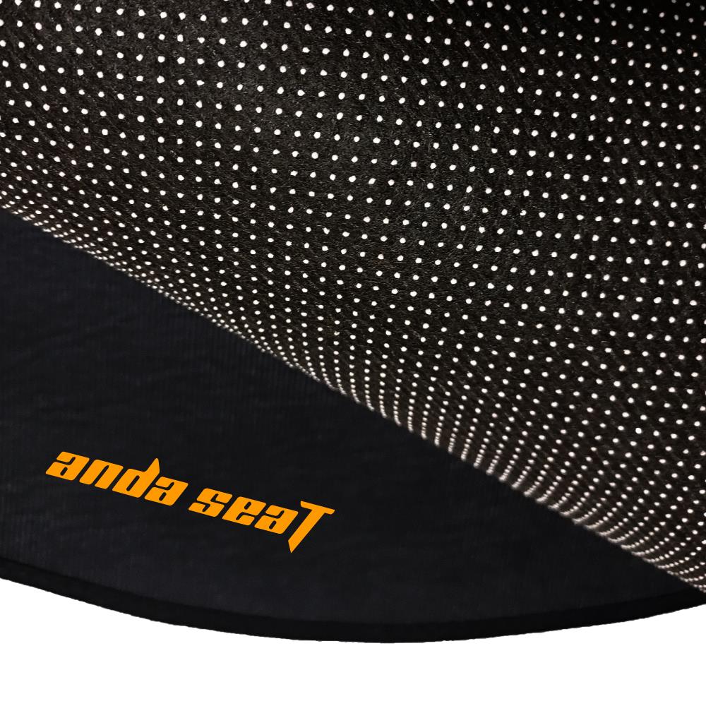 พรมปูพื้นรองเก้าอี้ ANDA SEAT สีดำ