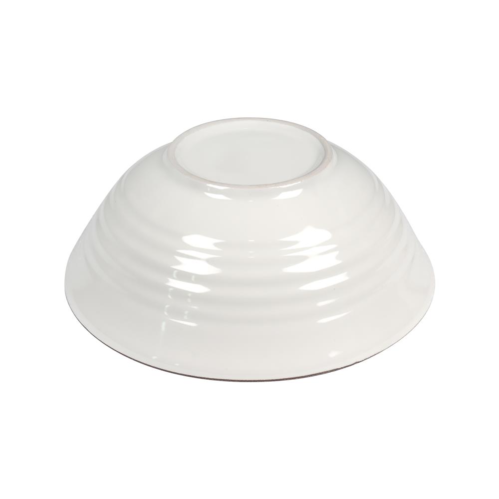 ชามเซรามิก 7 นิ้ว KECH LONN ขอบน้ำตาล