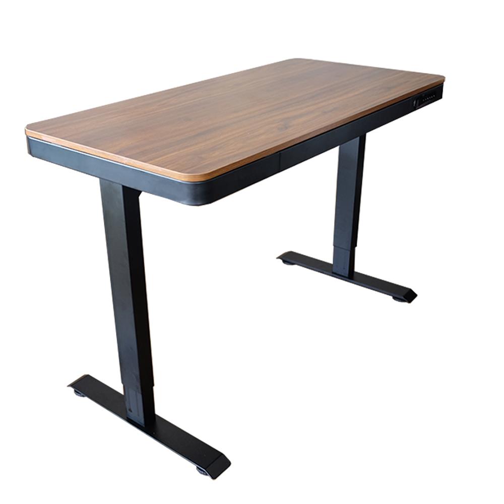 โต๊ะปรับระดับไฟฟ้า DESKSPACE DESK3 120 ซม. สีวอลนัท/ดำ