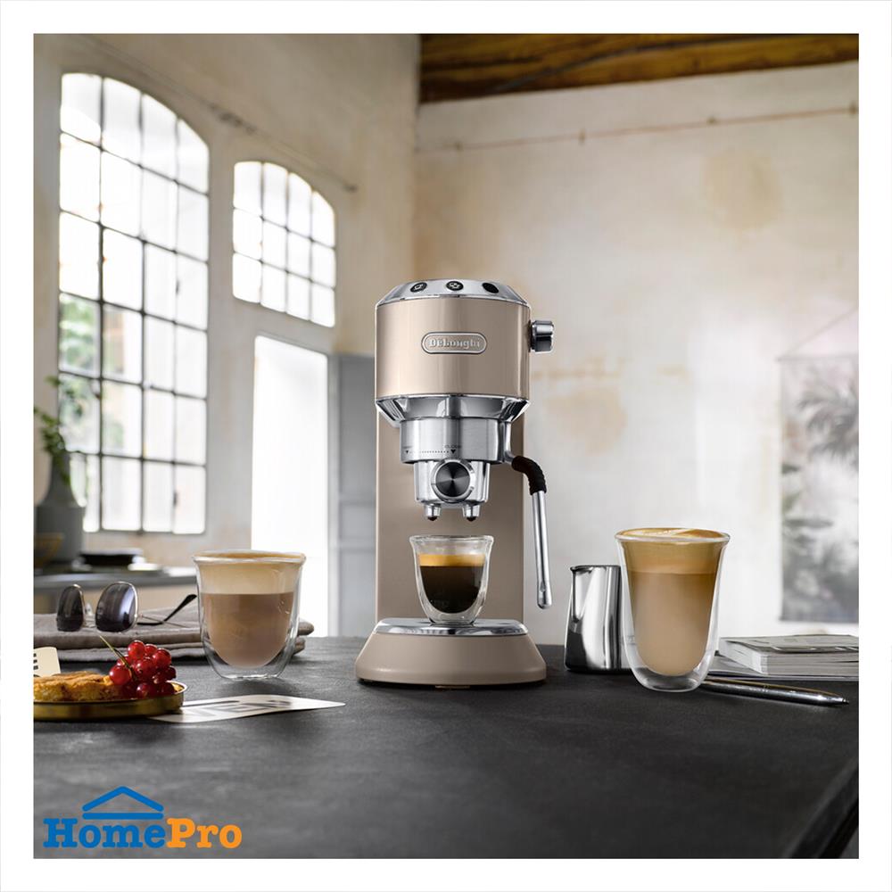 เครื่องชงกาแฟเอสเพรสโซ DELONGHI EC885.BG สีเบจ