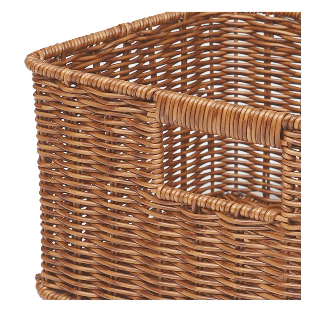 ตะกร้าผ้าเหลี่ยม PLIM SAAN SIZE M สีน้ำตาล