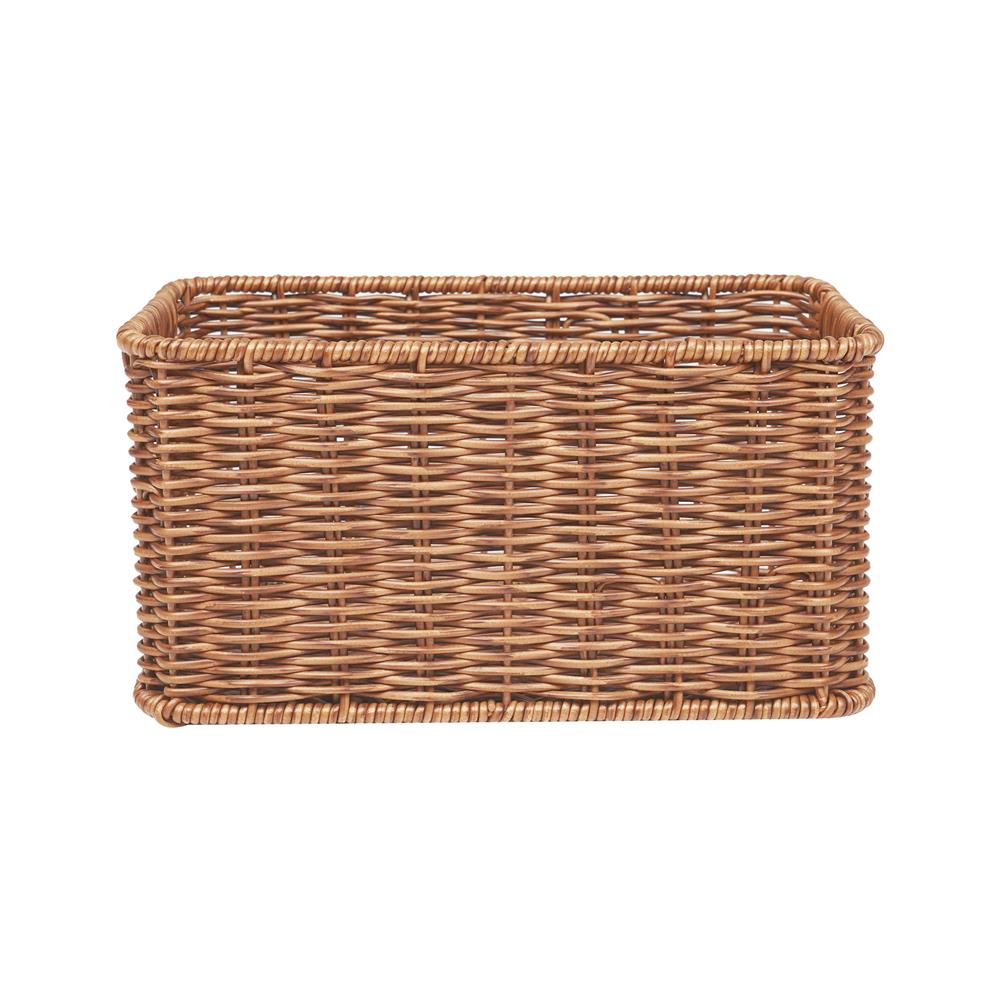 ตะกร้าผ้าเหลี่ยม PLIM SAAN SIZE S สีน้ำตาล