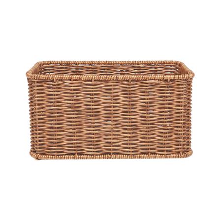 ตะกร้าผ้าเหลี่ยม PLIM SAAN SIZE S สีน้ำตาล_2