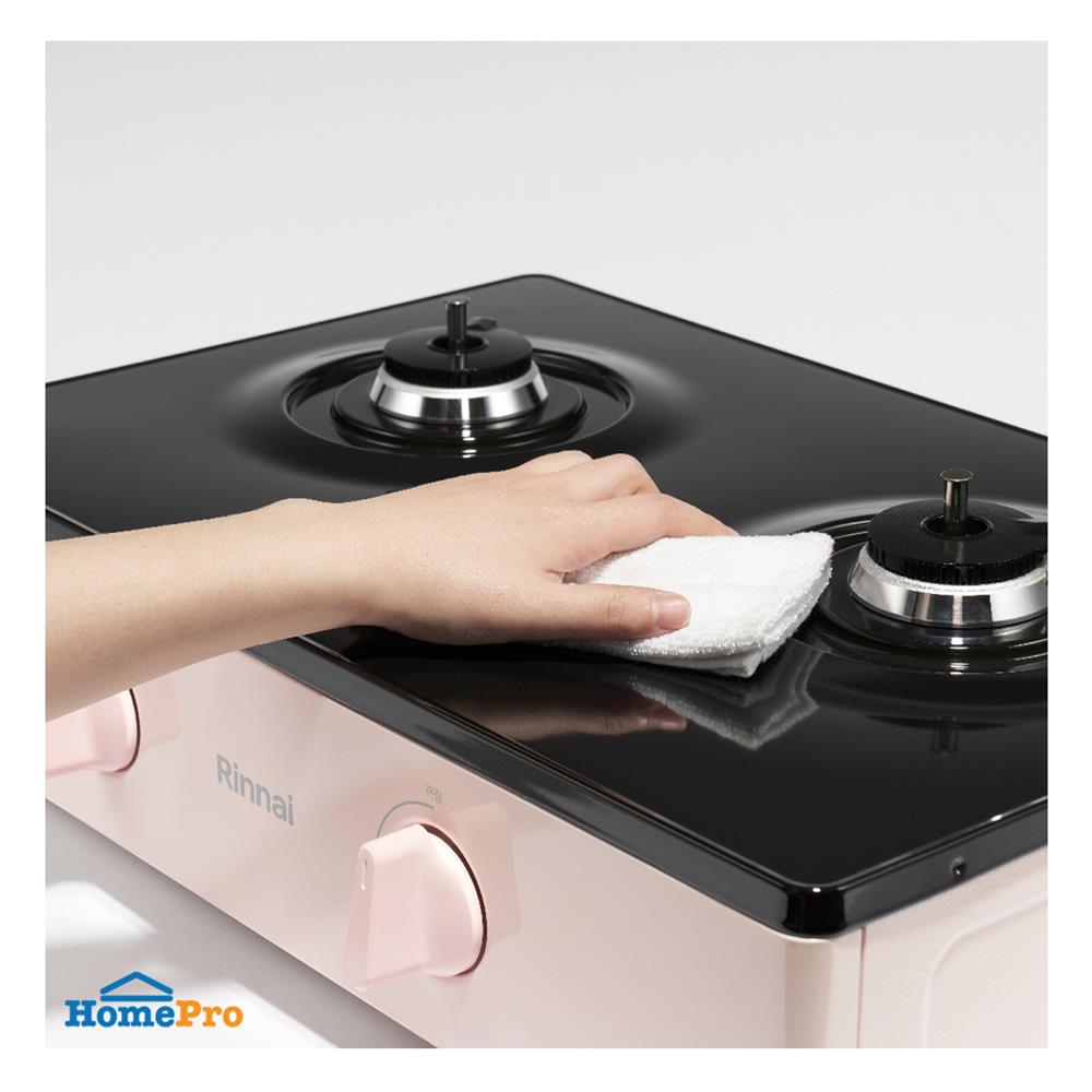 เตาแก๊สตั้งโต๊ะ 2 หัวแก๊ส RINNAI BT62FJ