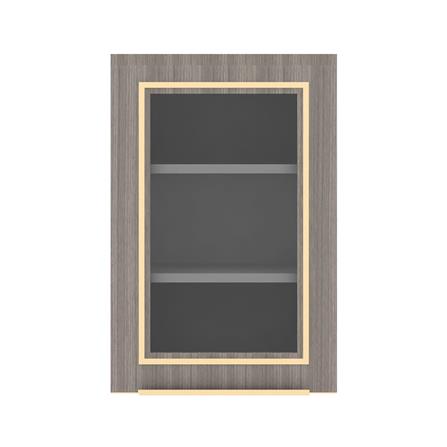 ตู้แขวนเดี่ยวบานกระจกเปิดขวา STARMARK KYLIE 40x60 ซม. สีโอ๊ก V1_0