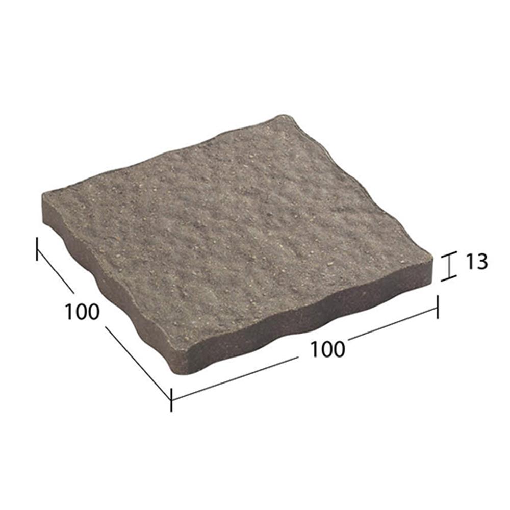 กระเบื้อง 4x4 นิ้ว KENZAI แกรไนท์ ไทล์ สีเทาเข้ม 60P