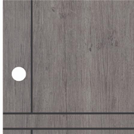 ประตูภายใน UPVC MODERNWOOD LMWNR10 80X200 ซม. สีเกรย์โอ๊ค เจาะลูกบิด_2