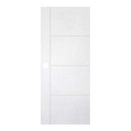 ประตูภายใน UPVC MODERNWOOD MWIR004 80X200 ซม. สีขาว เจาะลูกบิด_0