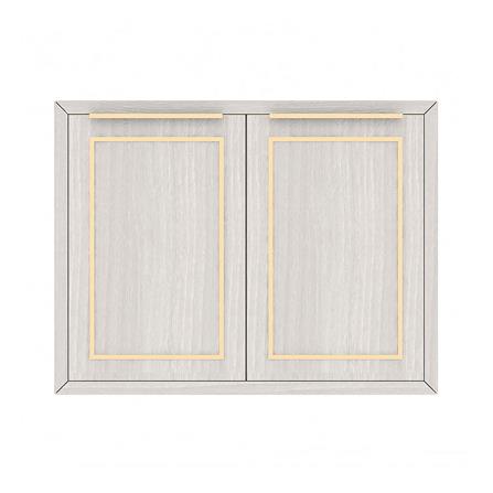 บานซิงค์คู่ STARMARK KYLIE 80x60 ซม. สีครีม V1_0