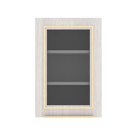 ตู้แขวนเดี่ยวบานกระจกเปิดซ้าย STARMARK KYLIE 40x60 ซม. สีครีม V1