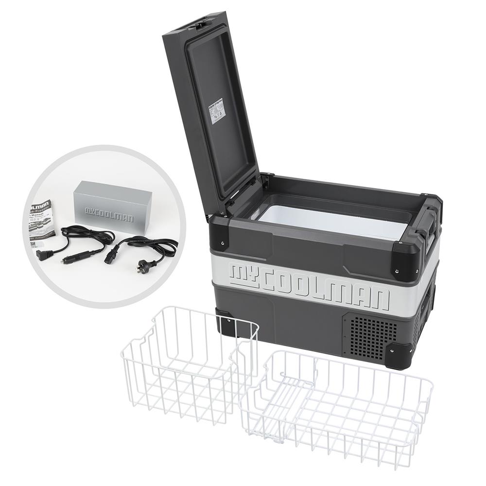 ตู้เย็นแช่แข็งพกพา MYCOOLMAN CCP36 36 ลิตร สีเทา/ดำ