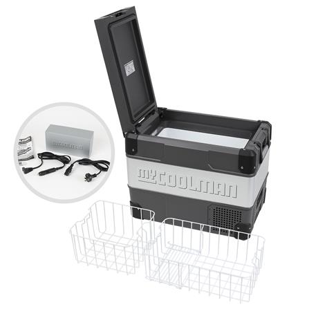 ตู้เย็นแช่แข็งพกพา MYCOOLMAN CCP44 44 ลิตร สีเทา/ดำ_1