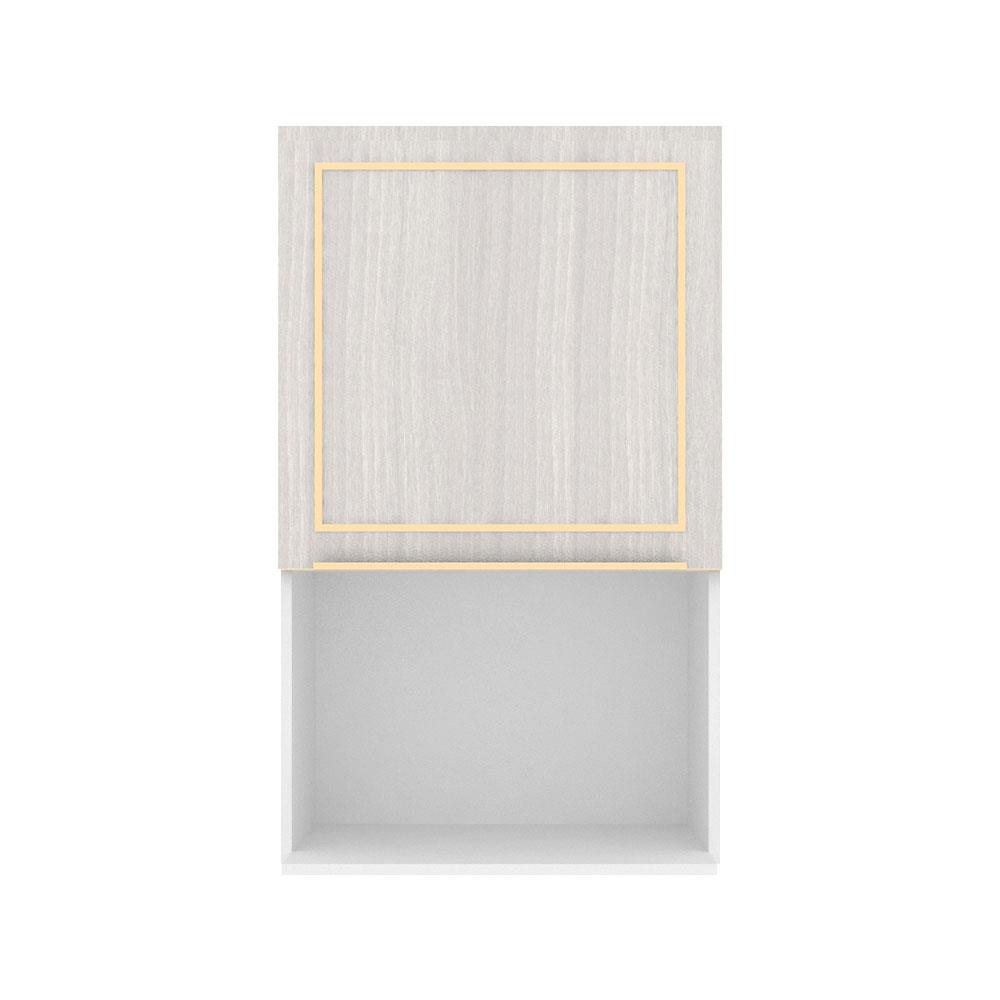 ตู้แขวนไมโครเวฟบานเปิดซ้าย STARMARK KYLIE 60x100 ซม. V1 สีครีม