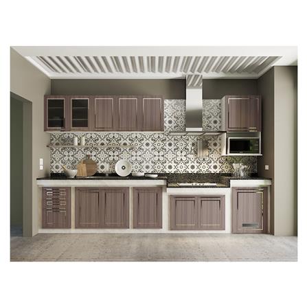 ตู้แขวนไมโครเวฟบานเปิดขวา STARMARK KYLIE 60x100 ซม. V1 สีน้ำตาล_2