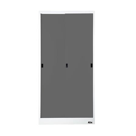 ตู้เหล็กสูง บานเลื่อนทึบ KOL KOD-17 G1 สีเทา_0