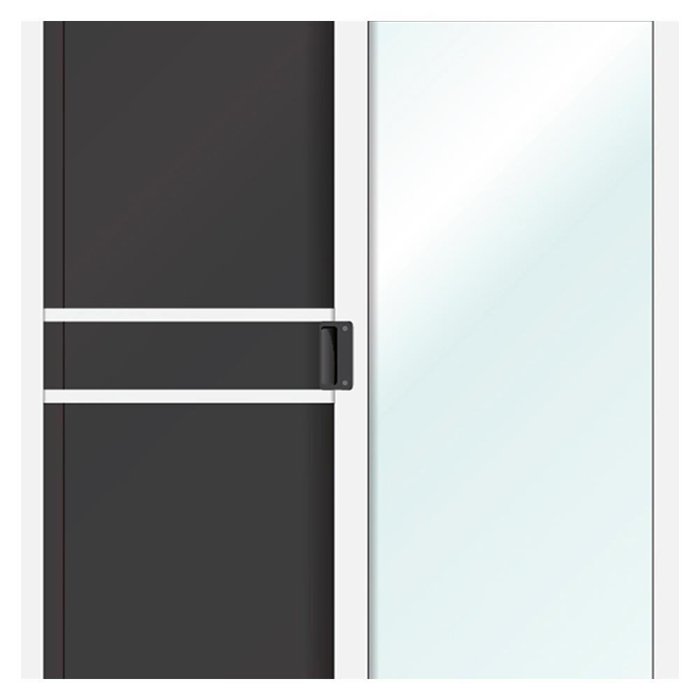 หน้าต่างบานเลื่อน อะลูมิเนียม S-S มุ้ง LYNN OK 100X110 ซม. สีขาว