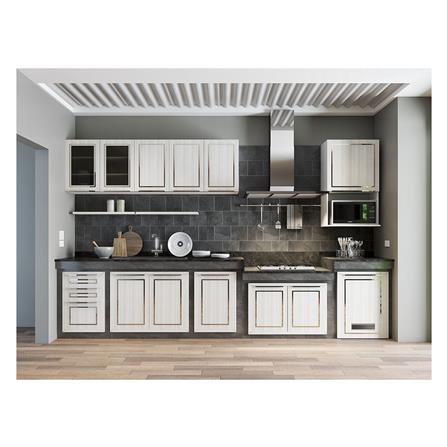 ตู้แขวนคู่บานทึบ STARMARK KYLIE 80x60 ซม. V1 สีครีม_2