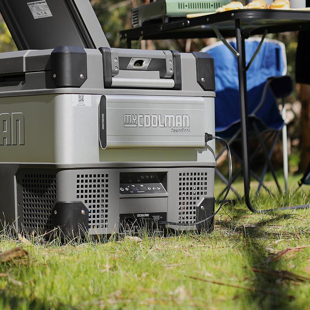 ตู้เย็นแช่แข็งพกพา MYCOOLMAN CCP69DZ 69 ลิตร สีเทา/ดำ
