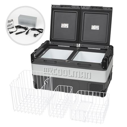 ตู้เย็นแช่แข็งพกพา MYCOOLMAN CCP96DZ 96 ลิตร สีเทา/ดำ_3