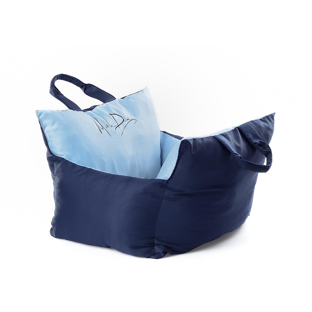 คาร์ซีทสุนัข MAHDUM 600D 80 ซม. สีกรมท่า/ฟ้า