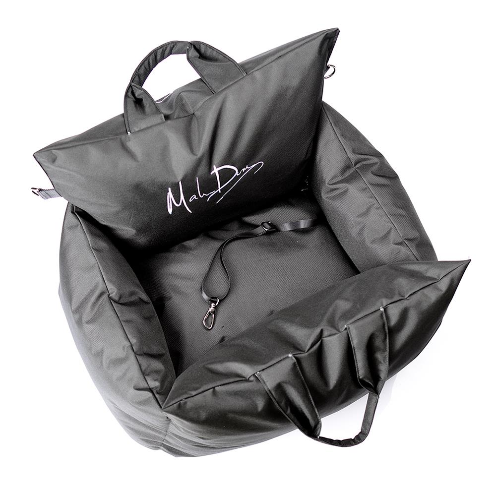 คาร์ซีทสุนัข MAHDUM 600D 60 ซม. สีดำ