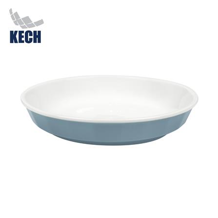 จานบัว PORCELAIN 8 นิ้ว KECH BRIGHT SKY
