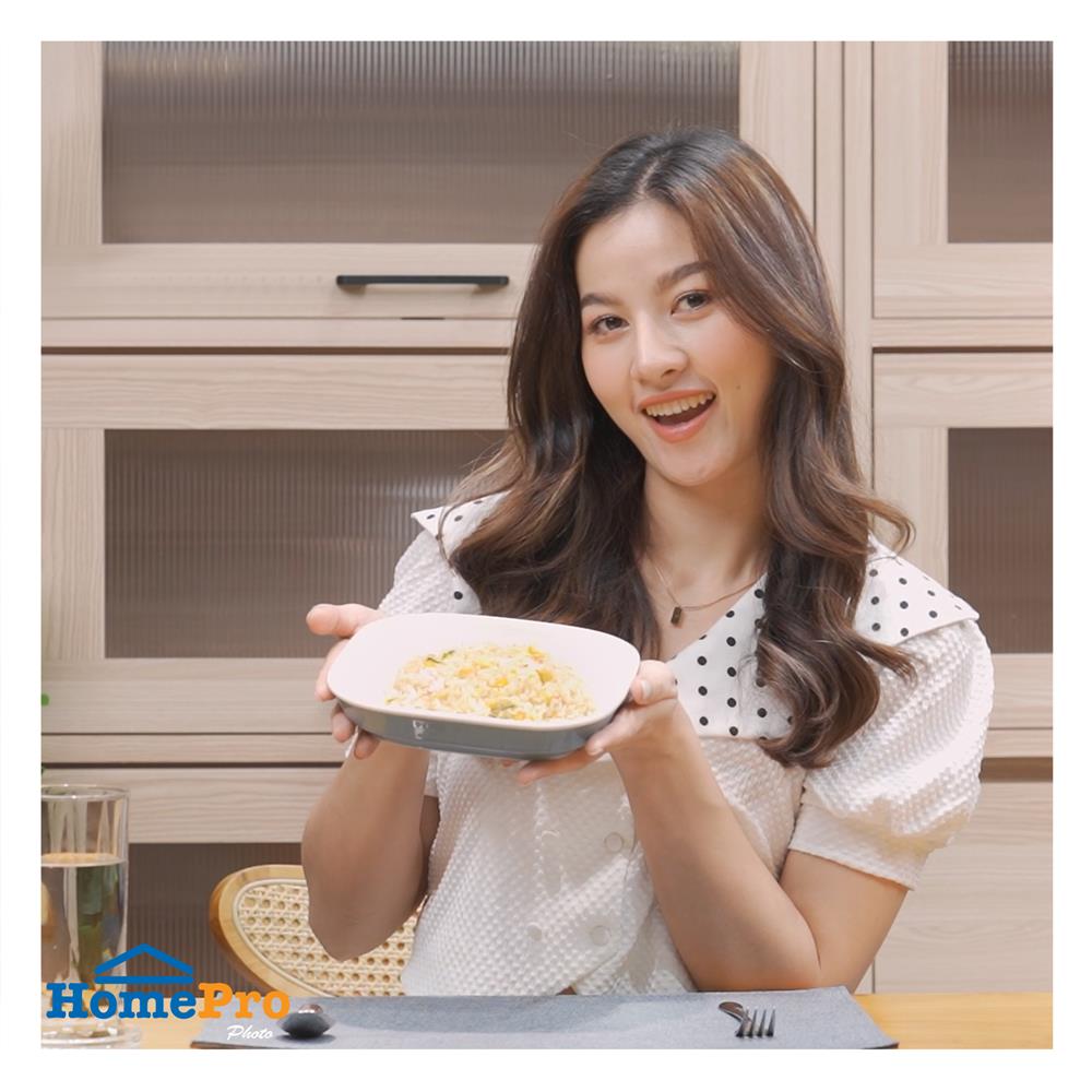 จานเหลี่ยม PORCELAIN 7.75 นิ้ว KECH BRIGHT SKY