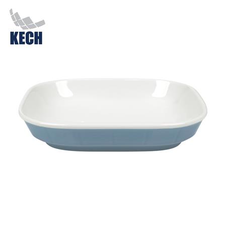 จานเหลี่ยม PORCELAIN 7.75 นิ้ว KECH BRIGHT SKY