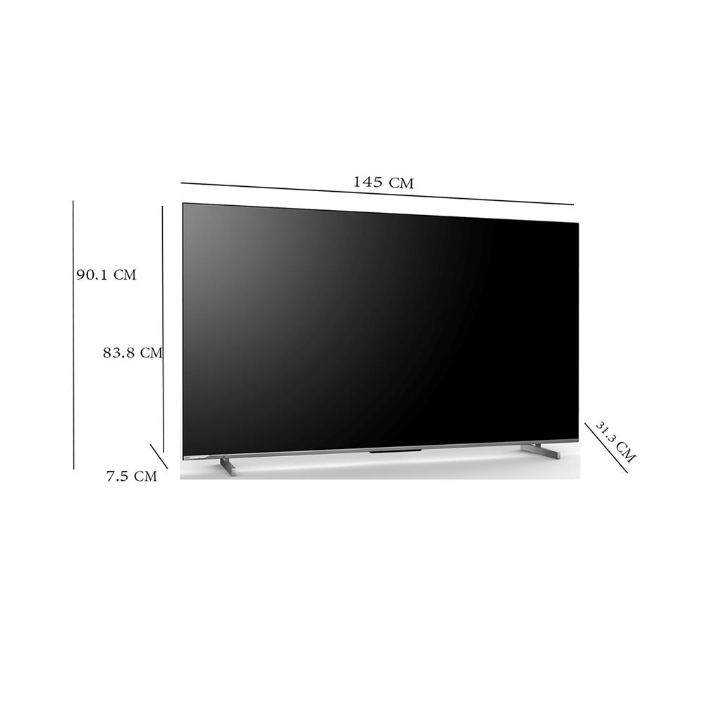 ทีวีคิวแอลอีดี 65 นิ้ว HISENSE (4K, QLED, GOOGLE TV) 65U6K