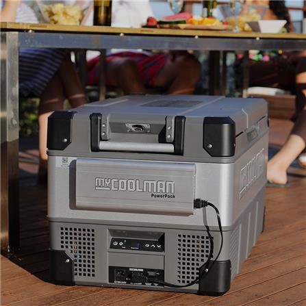 ตู้เย็นแช่แข็งพกพา MYCOOLMAN CCP60 60 ลิตร สีเทา/ดำ_4