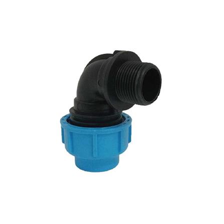 ข้องอสวมล็อก เกลียวนอก ตรามือ PN16 20 มม.X3/4 นิ้ว_0