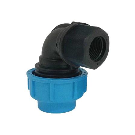 ข้องอสวมล็อก เกลียวใน ตรามือ PN16 32 มม.X1/2 นิ้ว_0