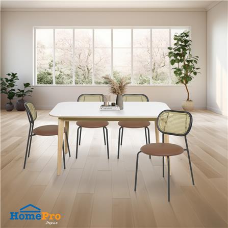 เก้าอี้ห้องอาหาร FURDINI RIZZO สีน้ำตาล_6