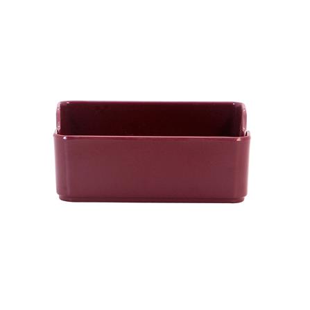 ถาดอาหารเมลามีน SUPERWARE 4.25 นิ้ว สีแดง_2