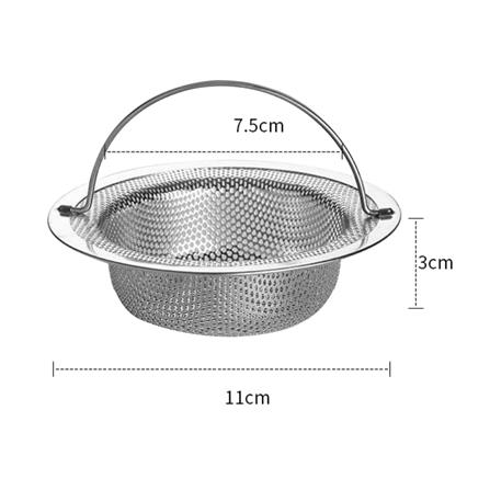 ตะแกรงกรองเศษอาหาร PARNO AP-ACC008 SIZE M สเตนเลส_7