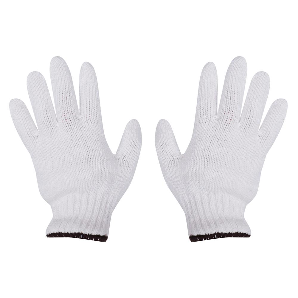 ถุงมือทอ DEXZON 7 ขีด 10 โหล สีขาว