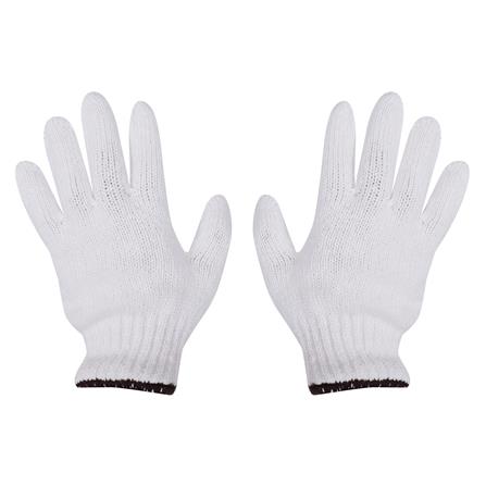 ถุงมือทอ DEXZON 7 ขีด 10 โหล สีขาว