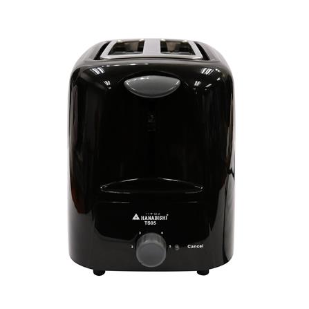 เครื่องปิ้งขนมปัง HANABISHI TS05 สีดำ_1